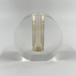 Skritulio formos plastikinė vaza 6x12x11,5 cm