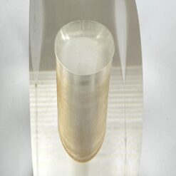 Skritulio formos plastikinė vaza 6x12x11,5 cm