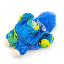 Klounas mėlynais plaukais 8x13x20 cm