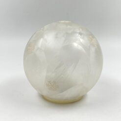 Stiklinis burbulas su lemputėmis, veikiantis su baterijomis 15x15x14 cm