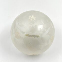 Stiklinis burbulas su lemputėmis, veikiantis su baterijomis 15x15x14 cm