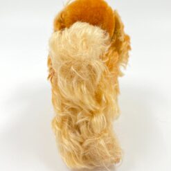 Vintažinis “Steiff” pliušinis pekinų veislės šuo 18x9x12 cm