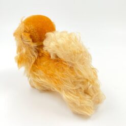 Vintažinis “Steiff” pliušinis pekinų veislės šuo 18x9x12 cm