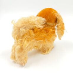 Vintažinis “Steiff” pliušinis pekinų veislės šuo 18x9x12 cm