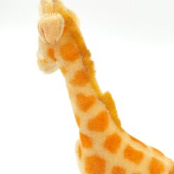 Vintažinė “Steiff” pliušinė žirafa 10x18x28 cm