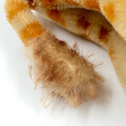 Vintažinė “Steiff” pliušinė žirafa 10x18x28 cm