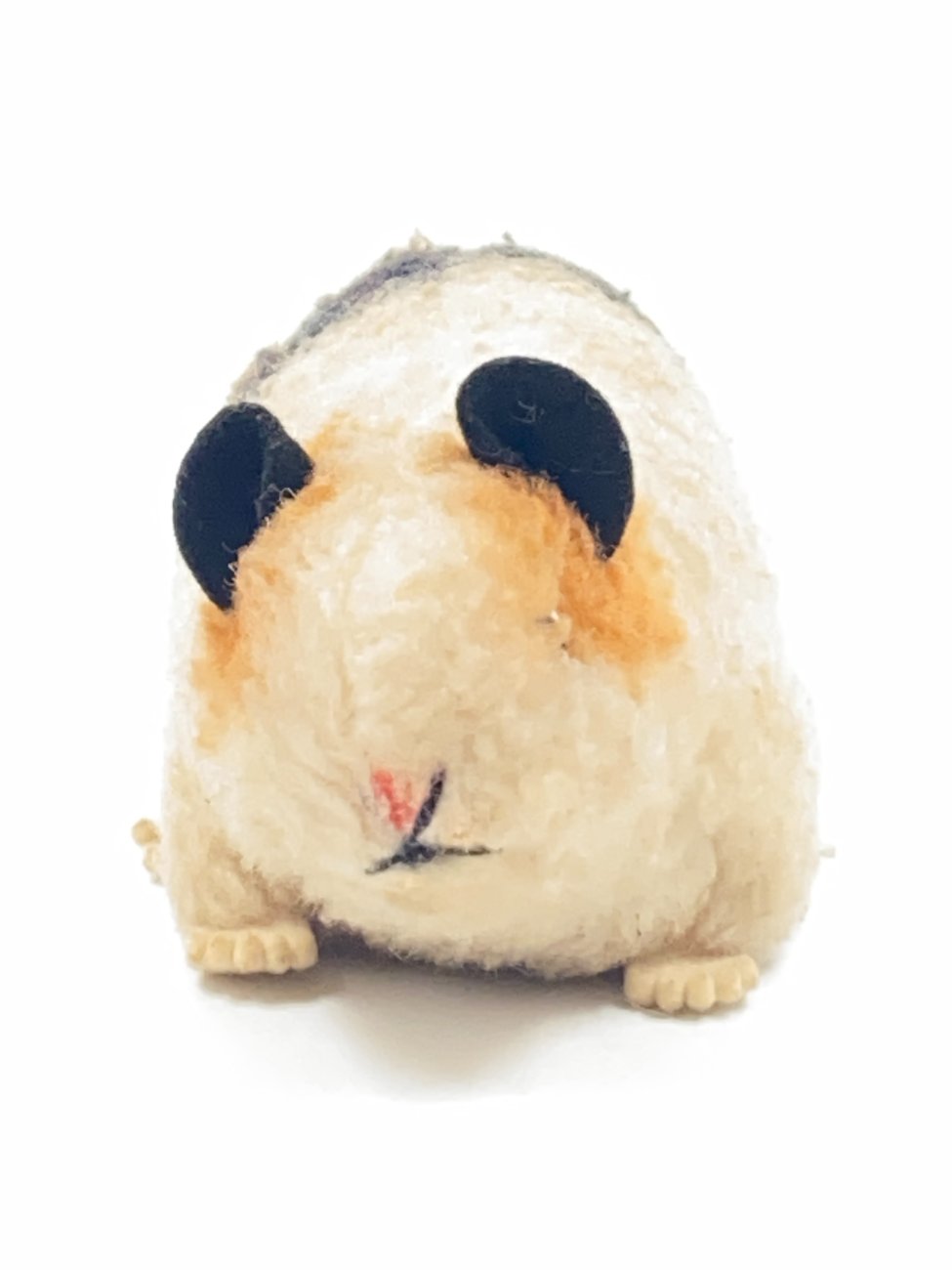 HN0414-zaislai-3 Vintažinė “Steiff” pliušinė jūrų kiaulytė 12x7x5,5 cm