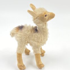 Vintažinė “Steiff” pliušinė lama 12x7x17 cm