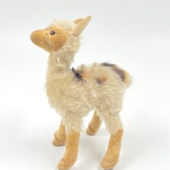 Vintažinė “Steiff” pliušinė lama 12x7x17 cm