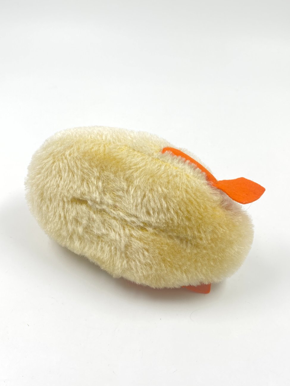 HN0417-zaislai-6 Vintažinė “Steiff” pliušinė antis 10x18x13,5 cm