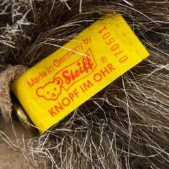 Vintažinis “Steiff” pliušinis ežys 070501 16x10x9 cm