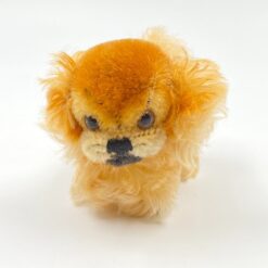 Vintažinis “Steiff” pliušinis pekinų veislės šuo 11,5x9x9 cm