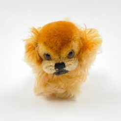 Vintažinis “Steiff” pliušinis pekinų veislės šuo 11,5x9x9 cm