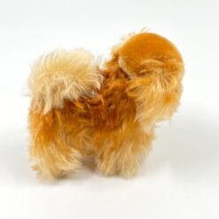 Vintažinis “Steiff” pliušinis pekinų veislės šuo 11,5x9x9 cm