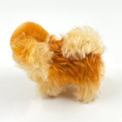 Vintažinis “Steiff” pliušinis pekinų veislės šuo 11,5x9x9 cm