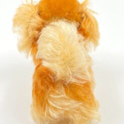 Vintažinis “Steiff” pliušinis pekinų veislės šuo 11,5x9x9 cm