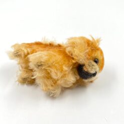 Vintažinis “Steiff” pliušinis pekinų veislės šuo 11,5x9x9 cm