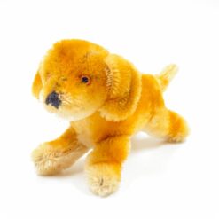 Vintažinis “Steiff” pliušinis takso veislės šuo 16x7x10 cm