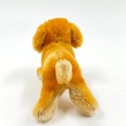 Vintažinis “Steiff” pliušinis takso veislės šuo 16x7x10 cm