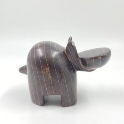 Akmeninė begemoto statula 17x9x11 cm