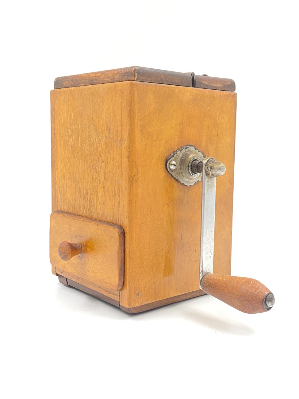 HN0460-maluneliai-4 Vintažinė kavamalė 14,5x21x19 cm