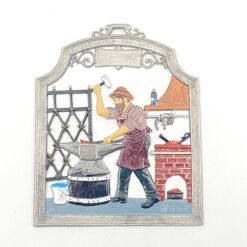 Wilhelm Schweizer alavinis liejinys – dekoracija su kalviu 0,2x9x11 cm