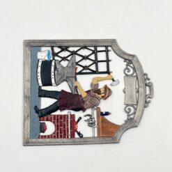 Wilhelm Schweizer alavinis liejinys – dekoracija su kalviu 0,2x9x11 cm