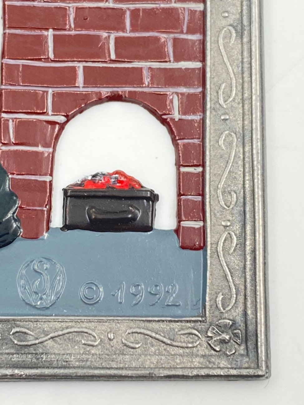 HN0468-interjero-ir-apdailos-prekes-5 Wilhelm Schweizer alavinis liejinys – dekoracija su kalviu 0,2x9x11 cm