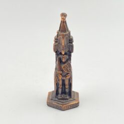 Metalinė Brėmeno saugotojo Rolando skulptūros mini replika 3,5×3,5×9 cm