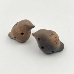 Moliniai švilpukai paukščiai 2 vnt. komplektas 4x3x3 cm