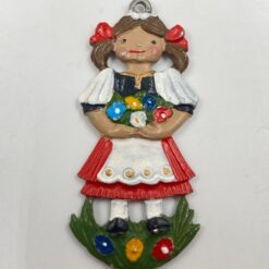 “Kühn Zinn” alaviniai liejiniai – dekoracijos, vaizduojantys vokišką tradicinę šventę 5 vnt. komplektas 0,2×5,5×6 cm