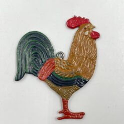 “Kühn Zinn” alaviniai liejiniai – dekoracijos vištidės tematika 6 vnt. komplektas 0,2x5x6 cm