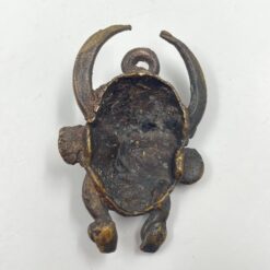 Bronzinis afrikietiškos kaukės pakabukas 1,5×4,5×6,5 cm