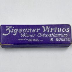 “Zigeunervirtuos” lūpinė armonikėlė originalioje dėžutėje 4x13x2,5 cm