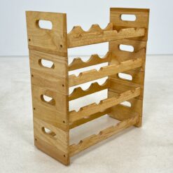 Medinė keturių dalių vyninė 23x51x60 cm