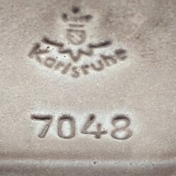 Keramikinė “Majolika Karlsruhe” vaza 7048 8,5×8,5×16,5 cm