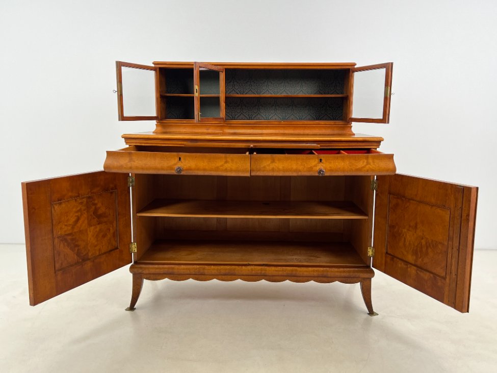 HN0507-bufetai-6 Art deco stiliaus bufetas 65x155x156 cm