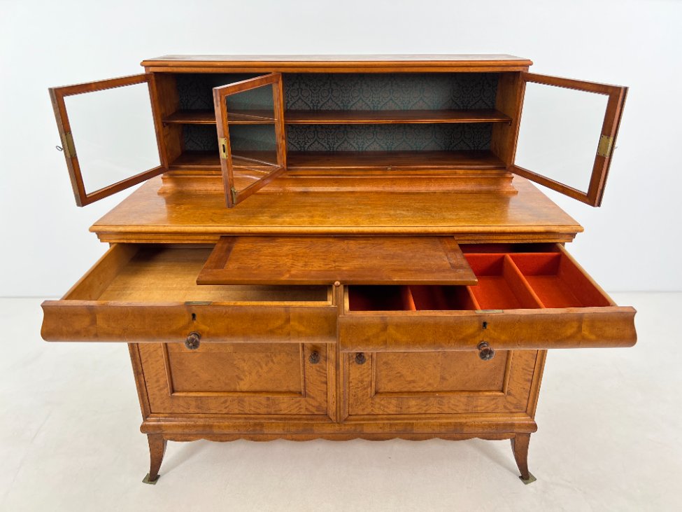 HN0507-bufetai-7 Art deco stiliaus bufetas 65x155x156 cm