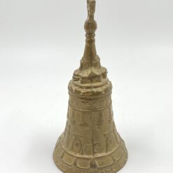 Žalvarinis varpas su senovės Egipto motyvais 10x10x21 cm