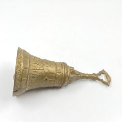 Žalvarinis varpas su senovės Egipto motyvais 10x10x21 cm