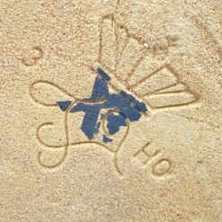 Keramikinė “Royal Tichelaar Makkum” plytelė su rankomis tapytomis gėlėmis 1x13x13 cm