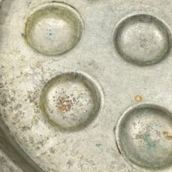 Metalinė sraigių keptuvė žalvarinėmis rankenomis 31,5x38x8,5 cm