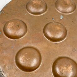 Metalinė sraigių keptuvė žalvarinėmis rankenomis 31,5x38x8,5 cm