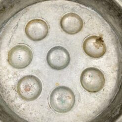 Metalinė sraigių keptuvė žalvarinėmis rankenomis 31,5x38x8,5 cm