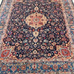 Vilnonis rankų darbo kilimas “Kashan” 390x300x1 cm