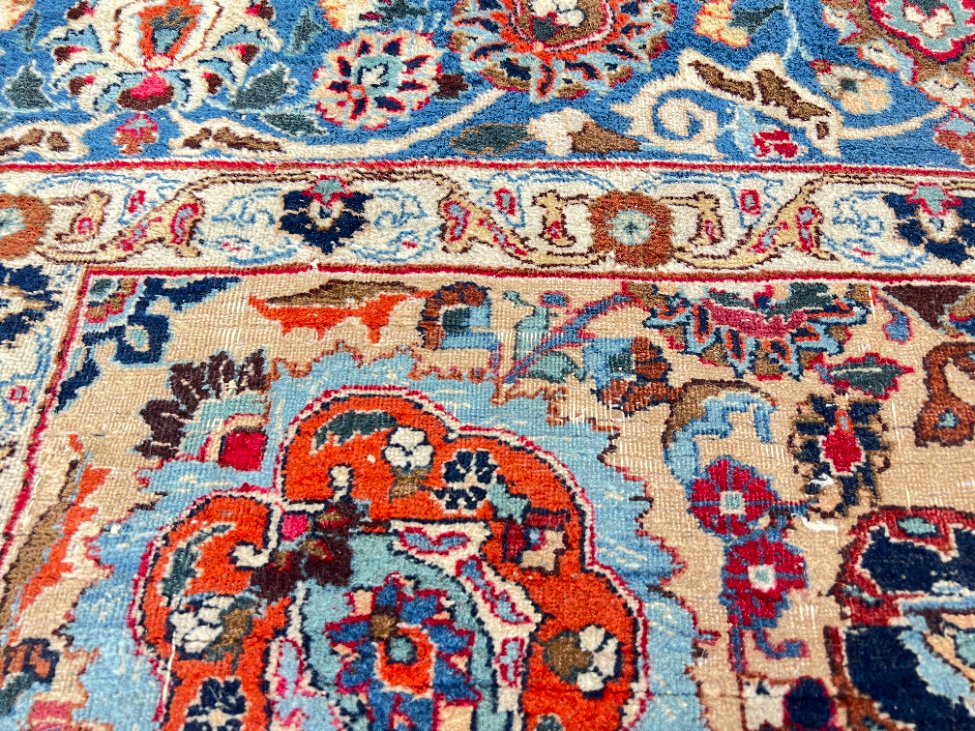 HN0521-kilimai-13 Vilnonis rankų darbo kilimas “Kashan” 390x300x1 cm