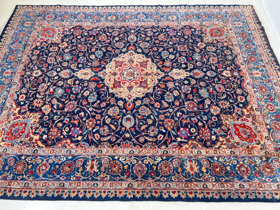 HN0521-kilimai-4 Vilnonis rankų darbo kilimas “Kashan” 390x300x1 cm