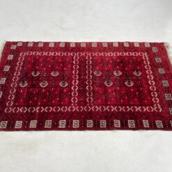 Vilnonis rankų darbo kilimas “Afghan” 205x116x0,5 cm