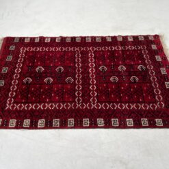 Vilnonis rankų darbo kilimas “Afghan” 205x116x0,5 cm