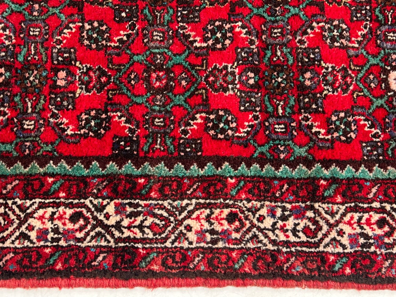 HN0537-kilimai-6 Vilnonis rankų darbo kiliminis takas “Parahan” 305x114x0,8 cm